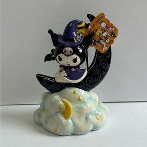 KUROMI HALLOWEEN MYSTIC MOON FIGURINE BY BLUE SKY CLAYWORKS + Witch